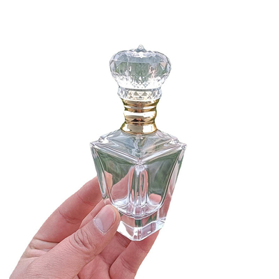 Pompa Cap Püskürtücü ile Gümrük Lüks Fantezi Tasarım Parfüm Cam Şişe 55ml